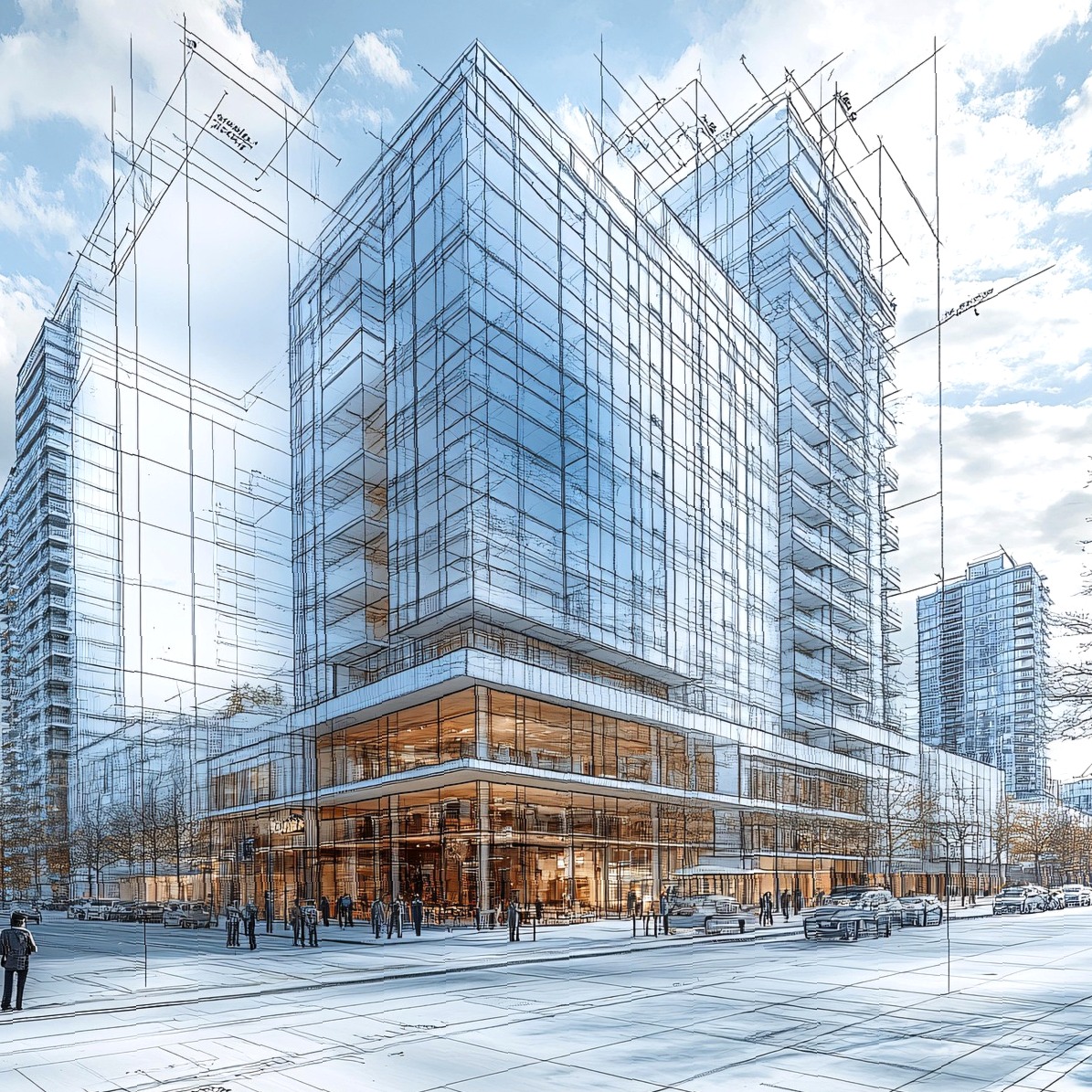 上海茗钲建筑科技工程 科技 施工案例 上海地铁线路站台透明罩安装服务 5